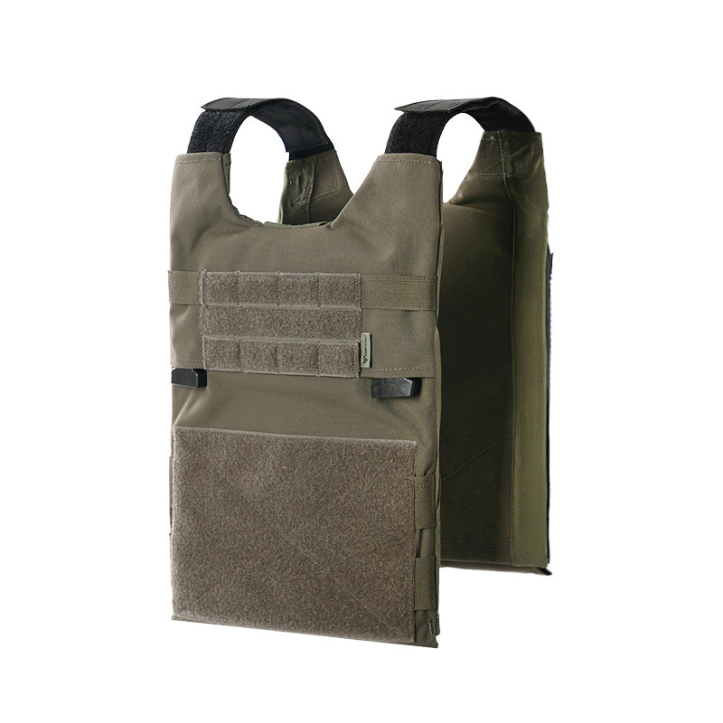 LV-119 Front & Rear Overt Plate Bag REPLICA