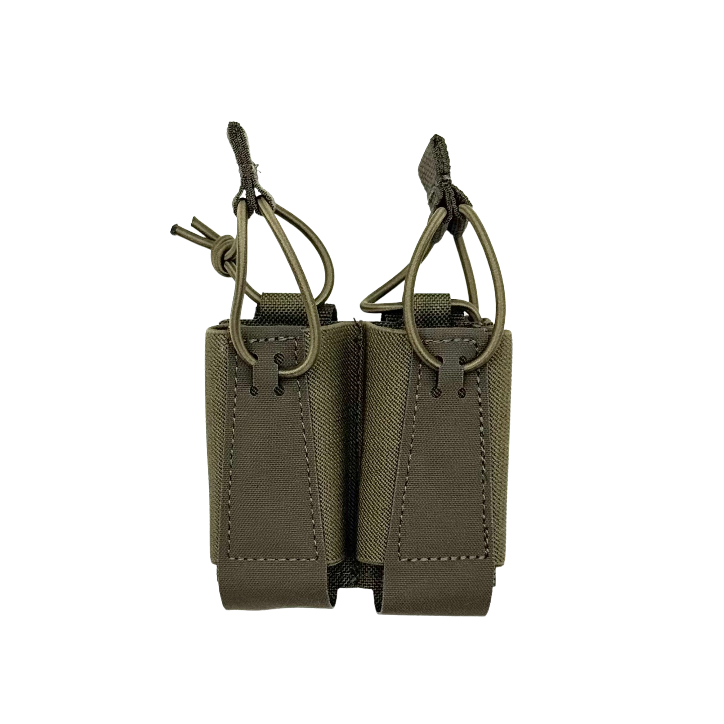 GBRS Style Double Pistol Magazine Pouch - Bungee Retention