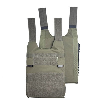 LV-119 Front & Rear Overt Plate Bag REPLICA
