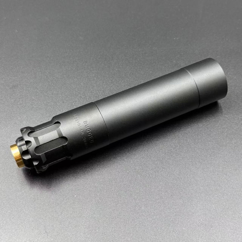 Rugged Obsidian Full Metal Gel Blaster Suppressor Replica