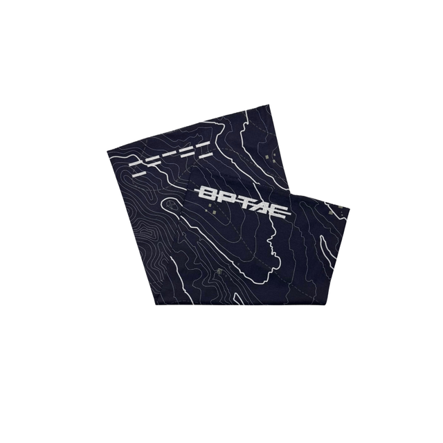 OP Tac Face Wrap - Black Contour Line