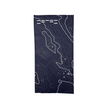 OP Tac Face Wrap - Black Contour Line