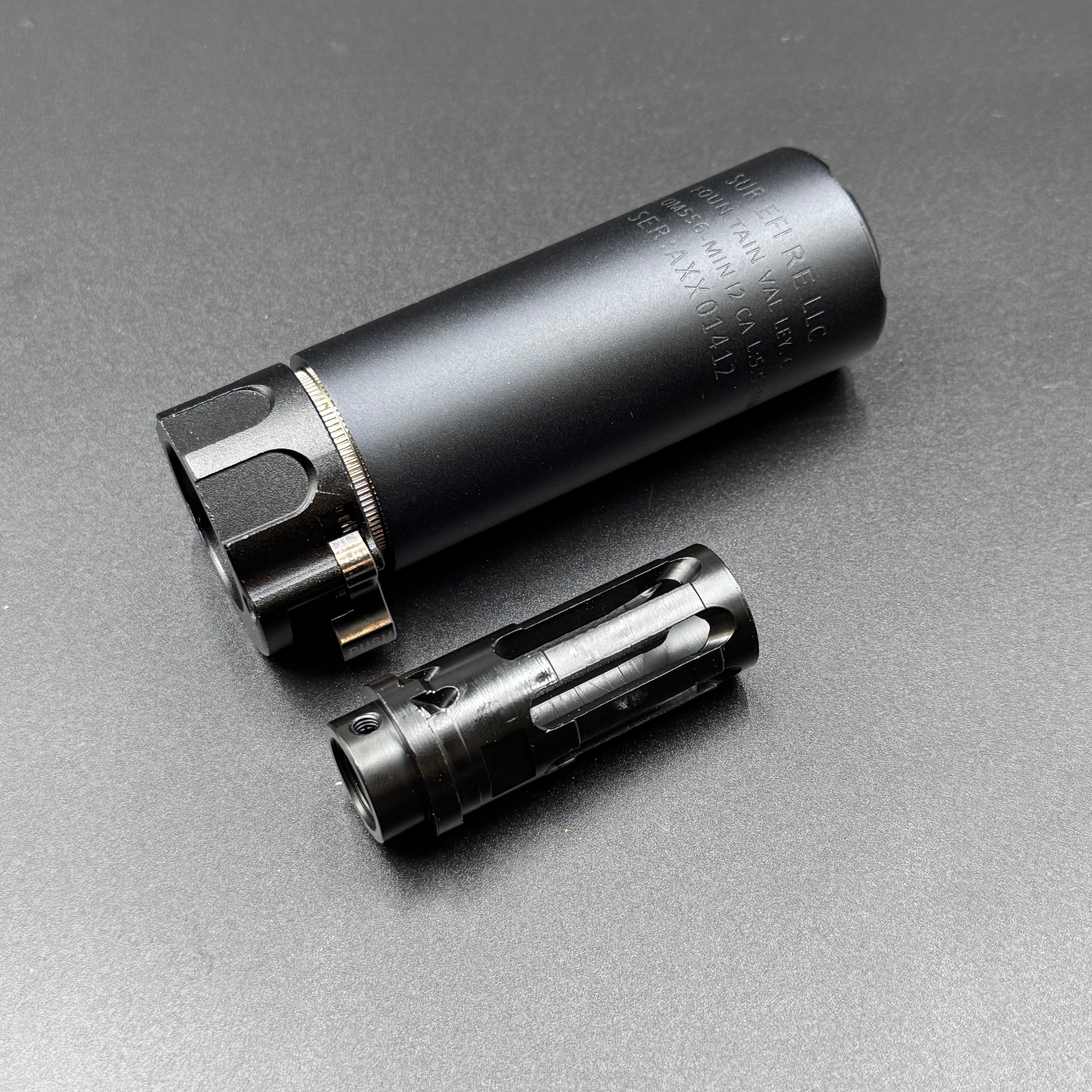 Surefire Warden Full Metal Suppressor (14mm CCW) Black