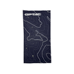OP Tac Face Wrap - Black Contour Line