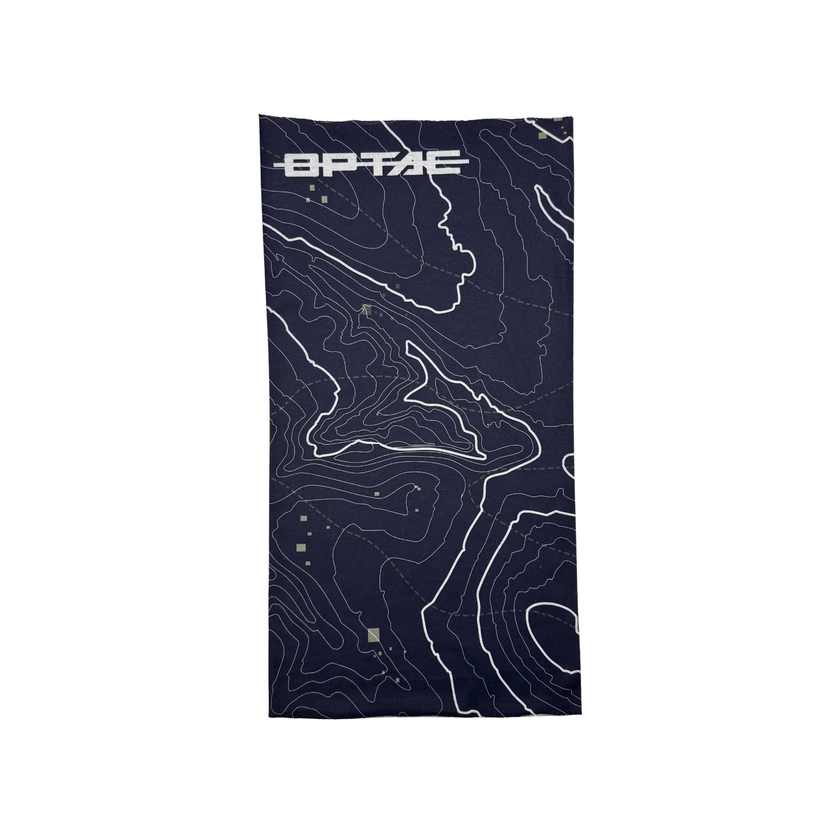 OP Tac Face Wrap - Black Contour Line