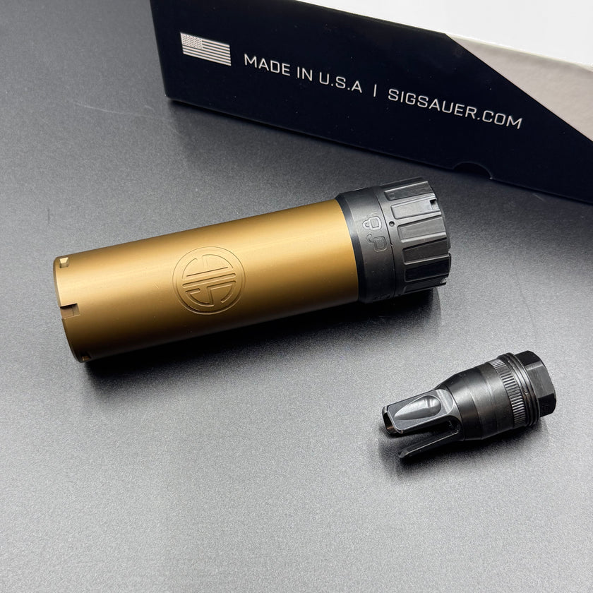 SIG SAUER STYLE Tan SLX556C Suppressor