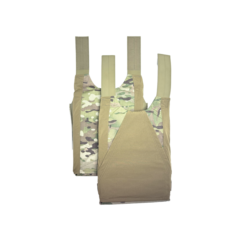 LV-119 Front & Rear Overt Plate Bag REPLICA