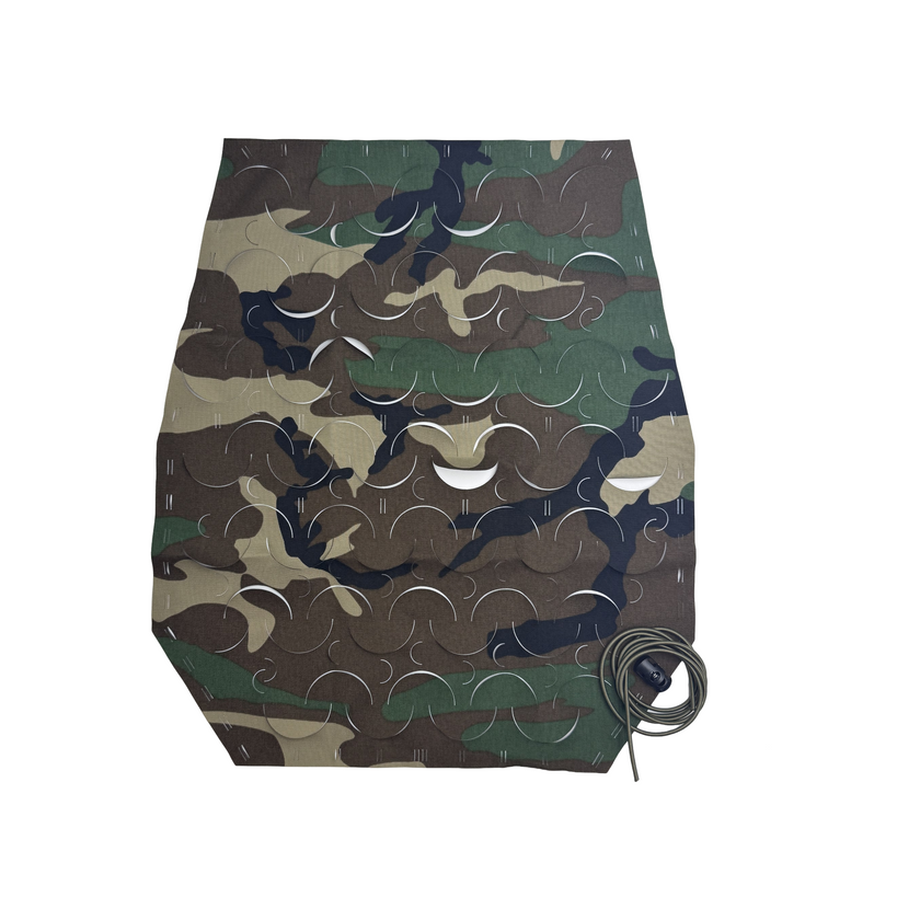 3D Camo Laser Cut Helmet Scrim