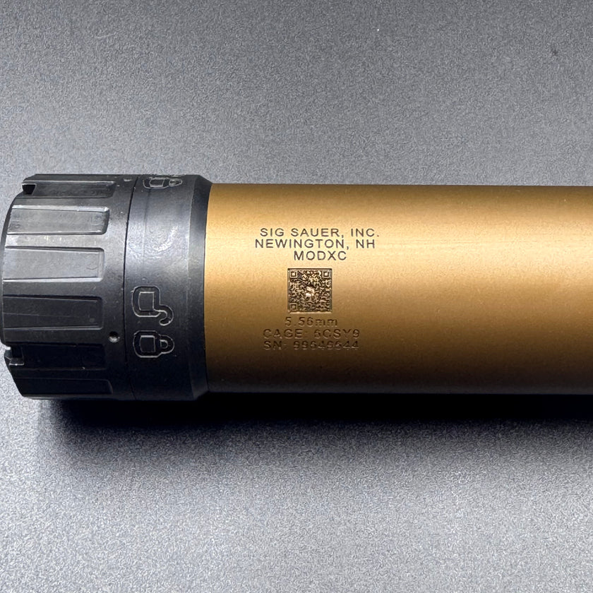 SIG SAUER STYLE Tan SLX556C Suppressor